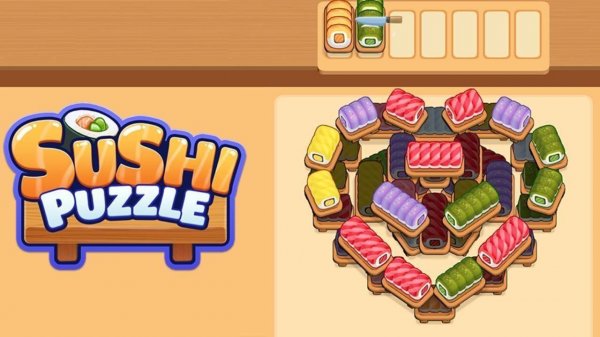Roll & Match Sushi Puzzle