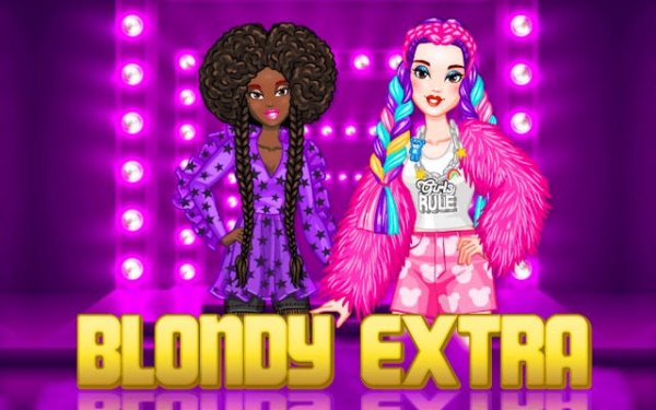 Blondy Extra Fashion Dress Up Game Online