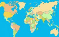 Countries of the World - Geography Map Quiz Online Game