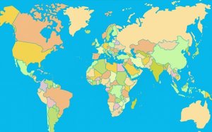 World Map Quiz Puzzle Game