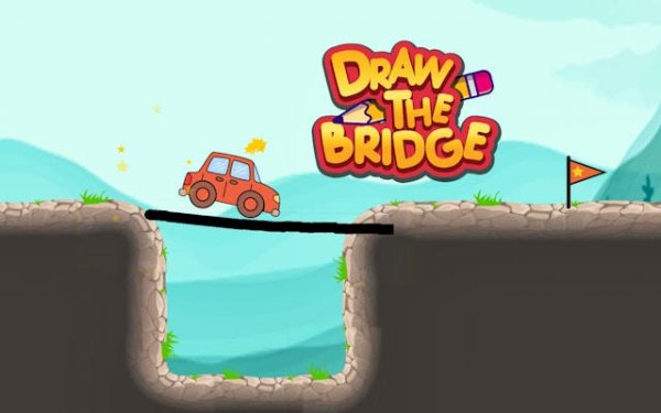Draw the Bridge Online Puzzle Game