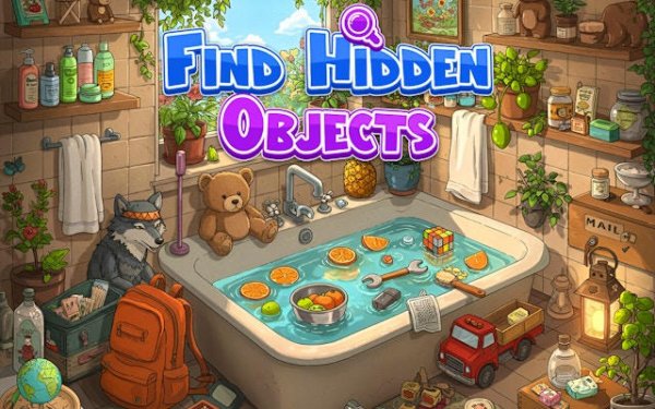 Hidden Object Discovery Puzzle