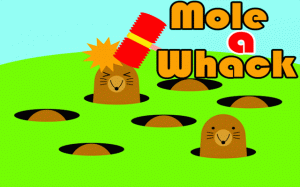 Mole a defeat Online Arcade Game