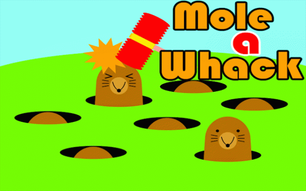 Mole a defeat Online Arcade Game