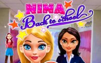 Nina Back To School Makeup Dress Up Game