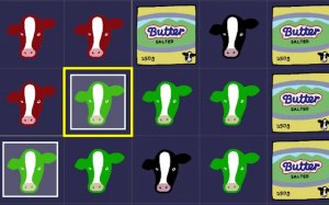 Paint Cow Color Puzzle Game Online