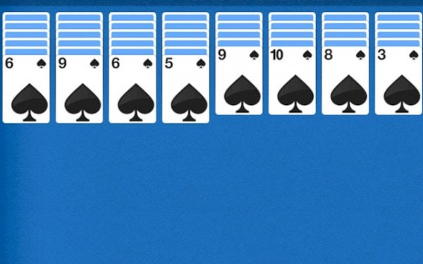 Spider Solitaire Blue Online: Classic Card Puzzle Game