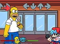 Homer Rhythm Duel Game