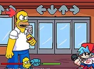 FNF Vs Homer Rhythm Game