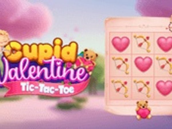 Cupid Valentine Tic-Tac-Toe