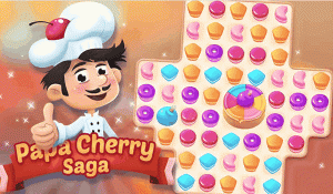Papa Cherry Saga Online Puzzle Game