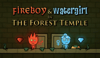 Fireboy and Watergirl in the Forest Temple Online Game