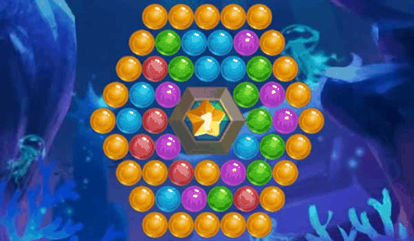 Sea Bubble Shooter Online Game