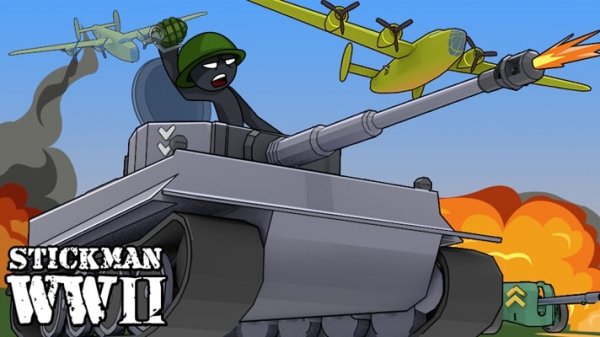 Stickman WW2 War Strategy Game