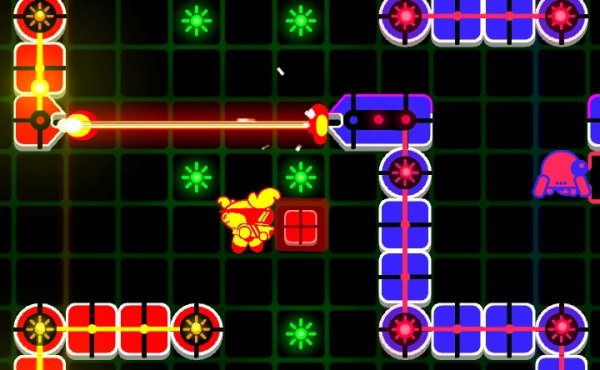 LazerGrrl Online Game