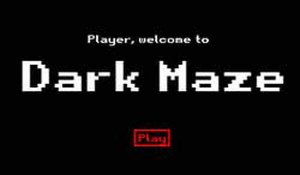 Dark Maze Puzzle Game