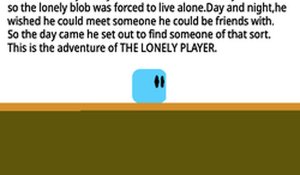 A Friend for Player: Scrolling Platformer Game