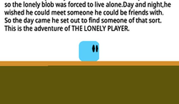A Friend for Player: Scrolling Platformer Game