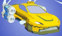 Space Taxi Driver: Cosmic Endless Runner Game